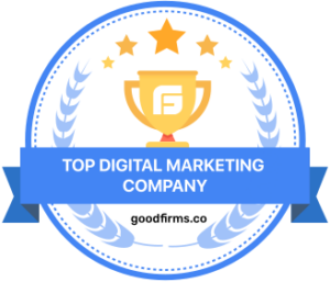 goodfirms top digital marketing company badge