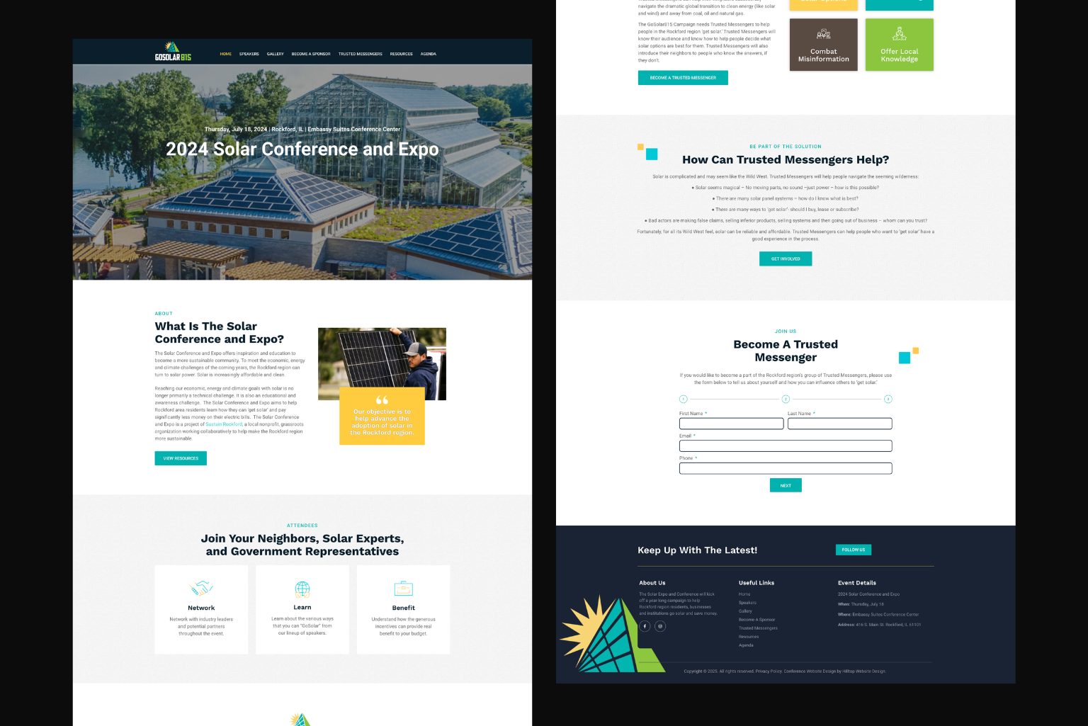 Nonprofit Website Design from Portfolio