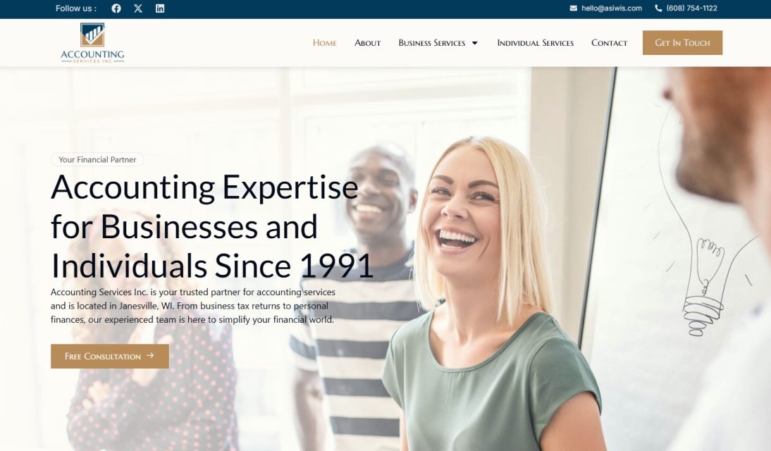 Accounting services inc hero